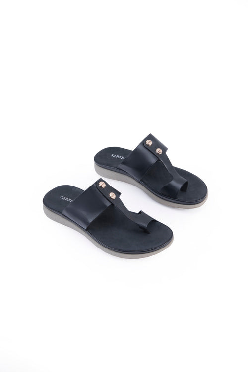 Sapphire - Black Flats