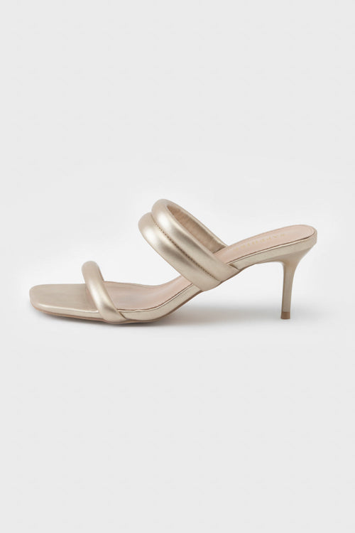 Sapphire - Gold Heels