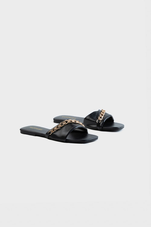 Sapphire - Black Flats
