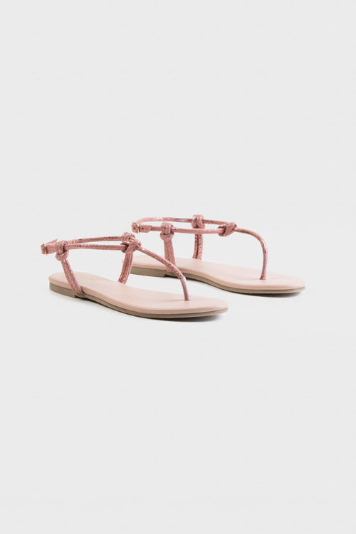 Sapphire - Shimmery Pink Sandals