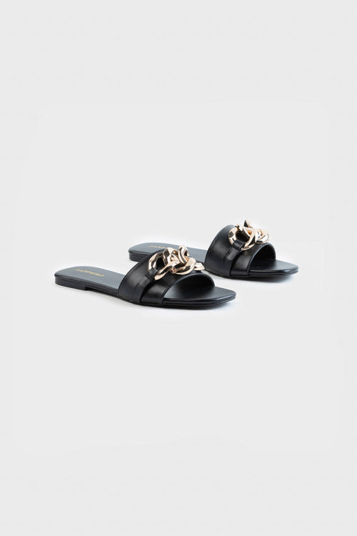 Sapphire - Black Flats