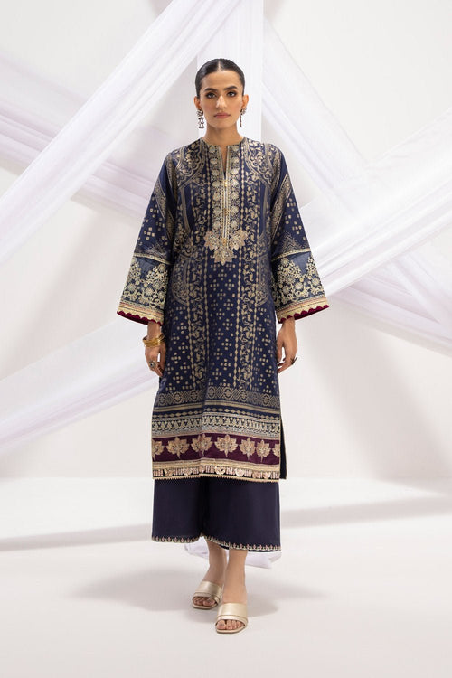Sapphire - Embroidered Jacquard Shirt