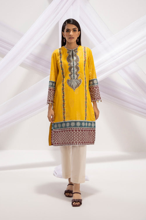 Sapphire - Embroidered Jacquard Shirt