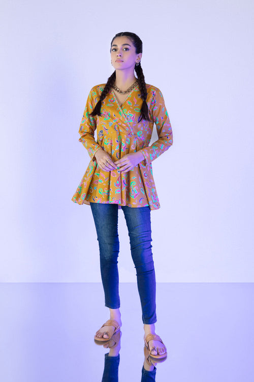 Sapphire- Printed Lawn Kurti