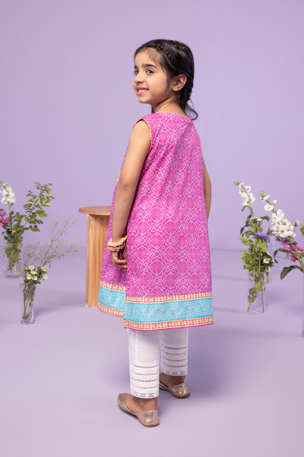 Sapphire - Embroidered Lawn Top