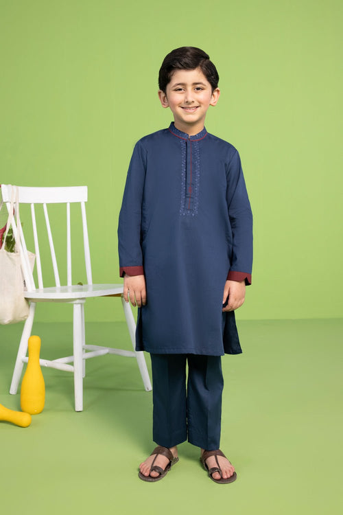 Sapphire - Embroidered Dobby (only Trouser)