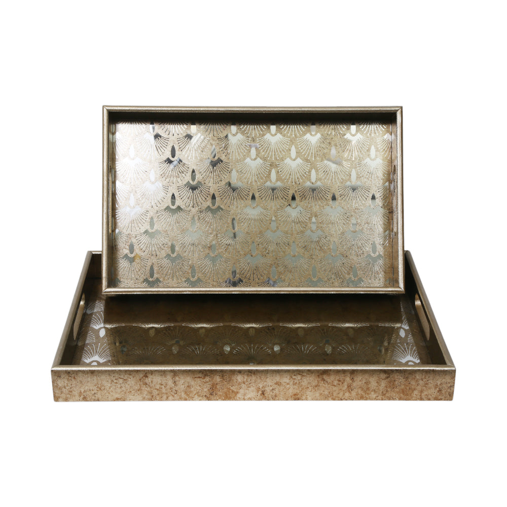 TRAY SET 2PC RECTANGULAR CX80564