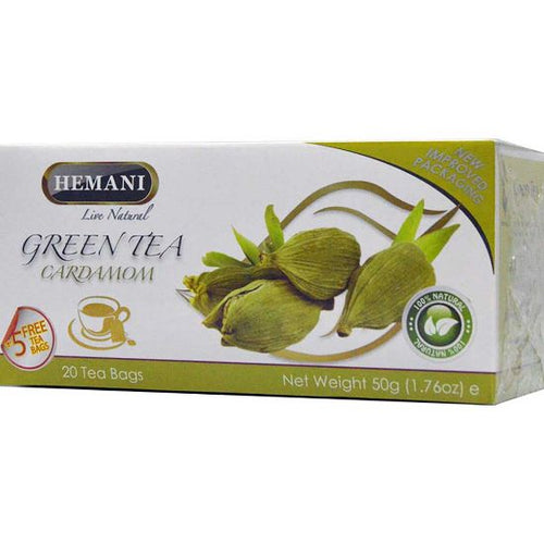 Hemani Herbals - Hemani Green Tea Cardamon