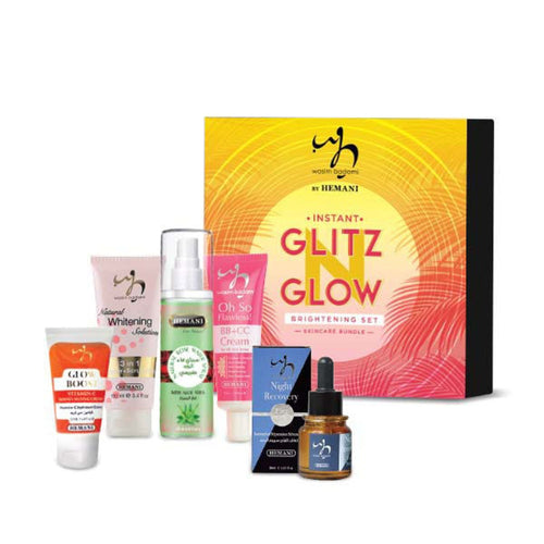 Wb By Hemani- Instant Glitz N Glow Brightening Skincare Set
