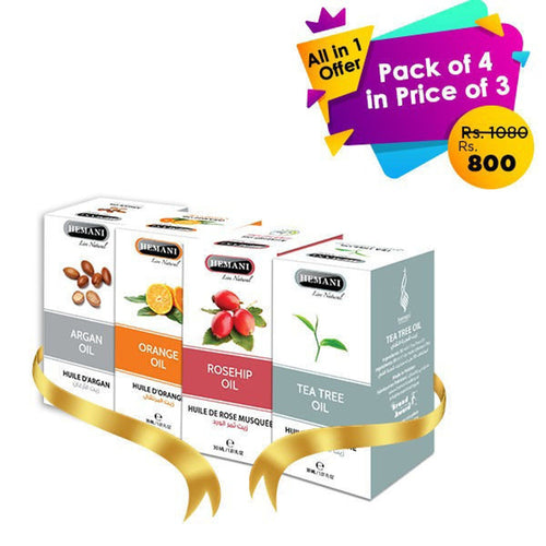 Wb By Hemani - All In 1 Pack Of 4 In Price Of 3 (oil)