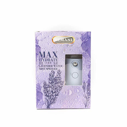 Hemani Herbals - Max Hydrate On-the-go Lavender Water + Mist Sprayer