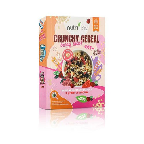 Wb By Hemani- Nutrilov Crunchy Cereal Berry Blast 420g