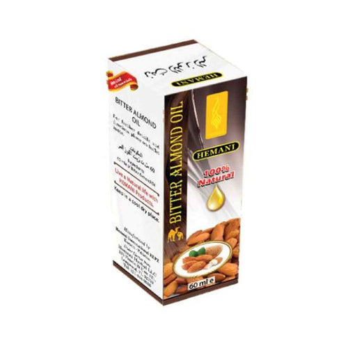 Hemani Herbals - Hemani Bitter Almond Oil 60ml