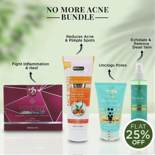 Wb By Hemani - No More Acne Bundle