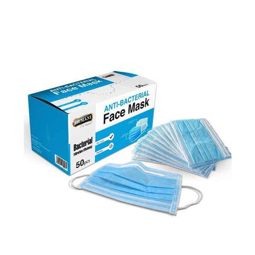Hemani Herbals - Hemani Anti-bacterial Face Mask 3 Layers 50pcs