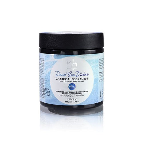 Wb By Hemani - Dead Sea Divine Charcoal Body Scrub 325gm