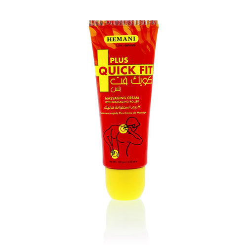 Hemani Herbals - Quick Fit Plus - Roller Massaging Cream (100gm)