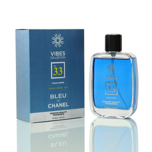 Hemani Herbals - Vibes Collection Perfume No 33 For Men 100ml