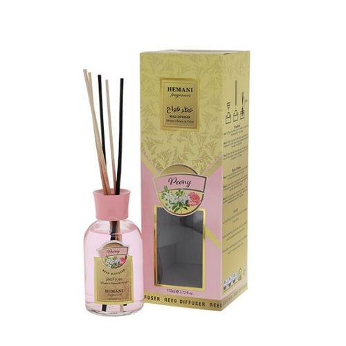 Hemani Herbals - Peony Scented Reed Diffuser 110ml