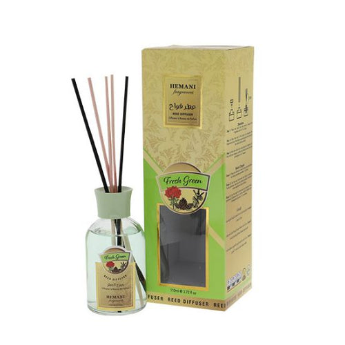 Hemani Herbals - Fresh Green Scented Reed Diffuser 110ml
