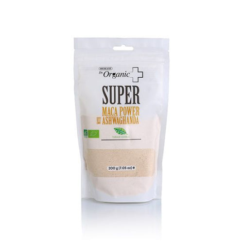 Hemani Herbals - Dr Organic Super Maca Powder With Ashwaghanda 200gm