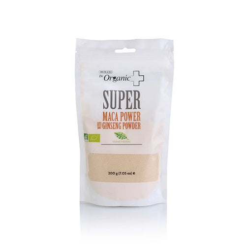 Hemani Herbals - Dr Organic Super Maca Powder With Ginseng 200gm