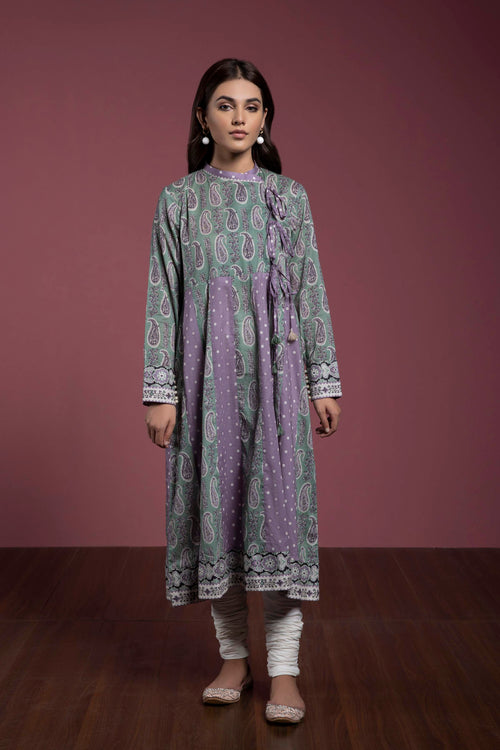 Sapphire - Printed Lawn Shirt