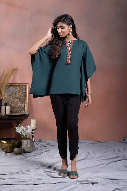 Sapphire - Solid Khaddar Shirt