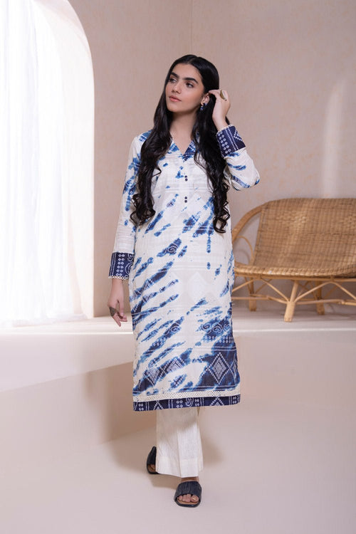 Sapphire - Printed Jacquard Shirt