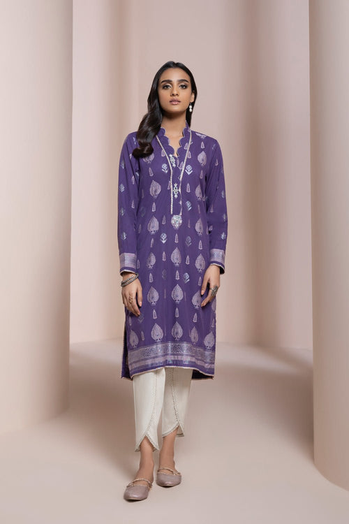 Sapphire - Printed Jacquard Shirt