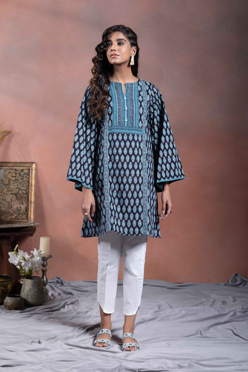 Sapphire - Printed Khaddar Shirt