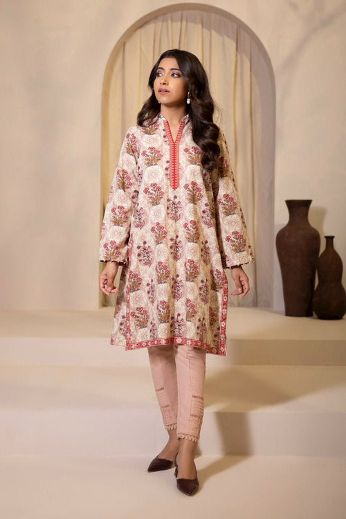 Sapphire - Printed Khaddar Shirt