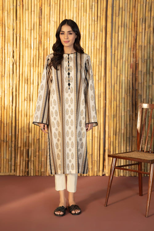 Sapphire- Printed Lawn Shirt