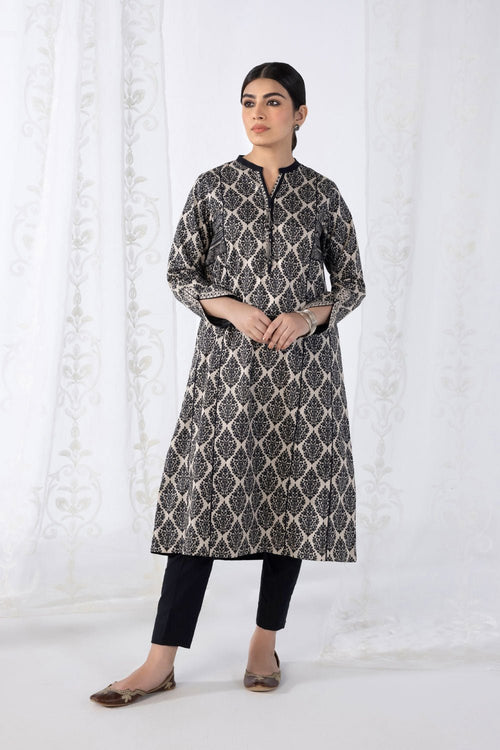 Sapphire- Printed Lawn Shirt