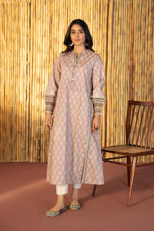 Sapphire- Printed Lawn Shirt