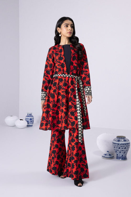 Sapphire- Printed Khaddar Shirt