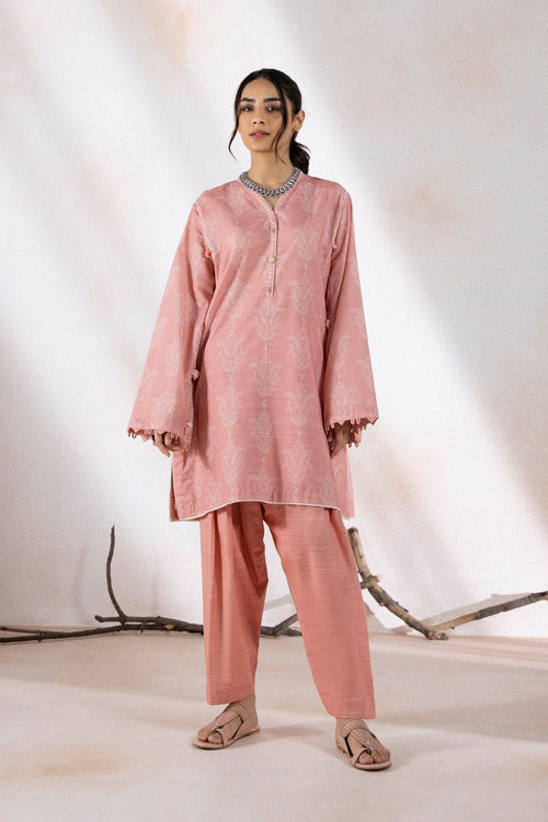 Sapphire- Printed Khaddar Shirt