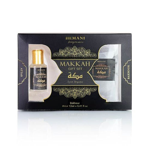 Hemani Herbals - Makkah Gift Set 2in1 - Attar & Bakhoor