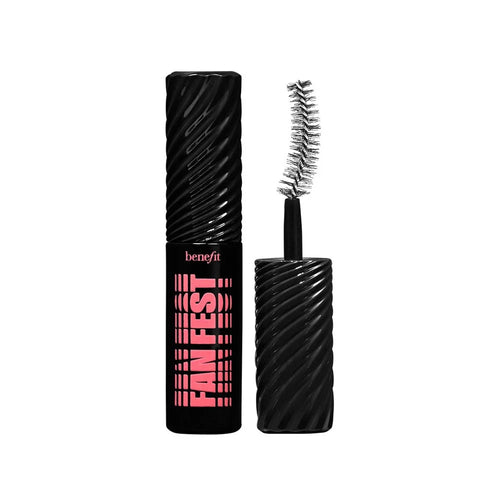 Benefit - Fanfest Faning & Volumizing Mascara Mini Hyper Black 4 Gm