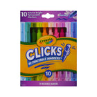 588373 CRAYOLA CLICKS MARKER 10 CLR A.I