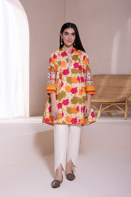 Sapphire - Printed Khaddar Shirt