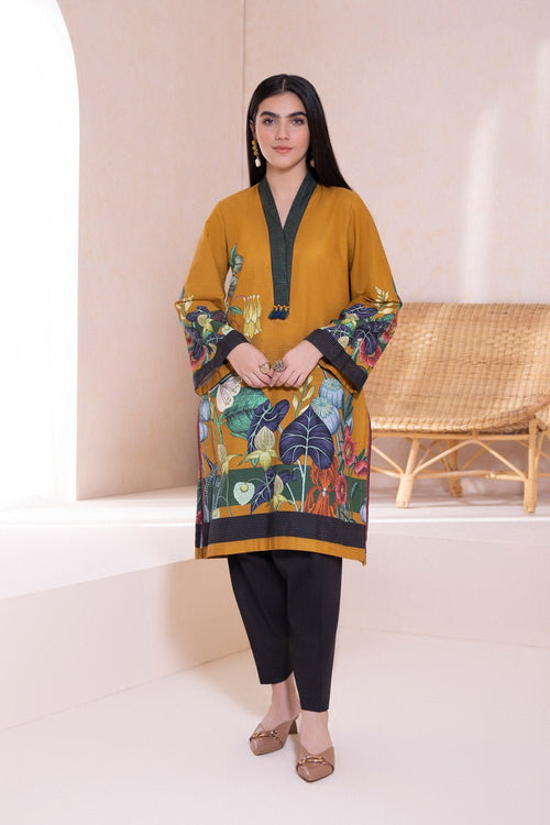 Sapphire - Printed Khaddar Shirt