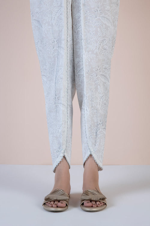 Sapphire - Raw Silk Tulip Shalwar