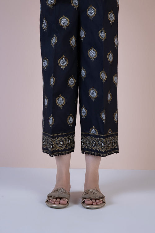 Sapphire - Raw Silk Culottes