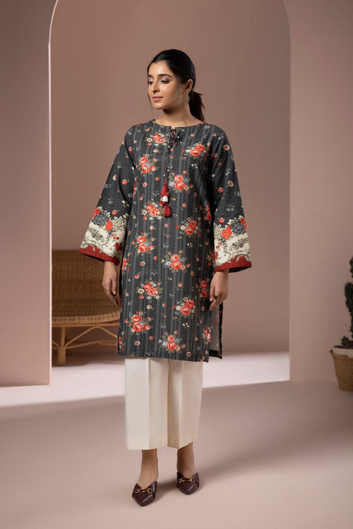 Sapphire - Printed Khaddar Shirt