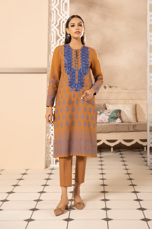 Sapphire - Embroidered Jacquard Shirt