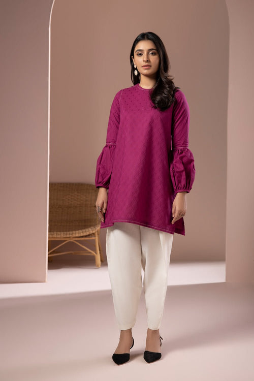 Sapphire - Solid Jacquard Shirt