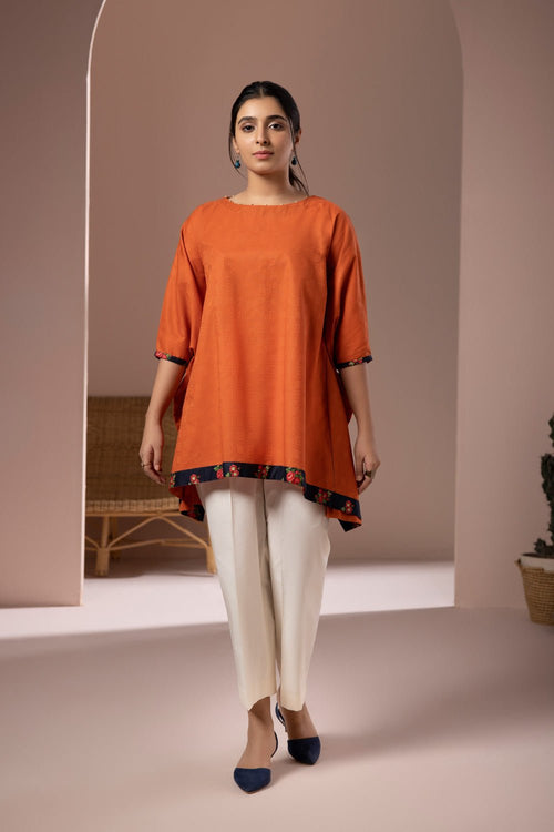 Sapphire - Solid Jacquard Shirt