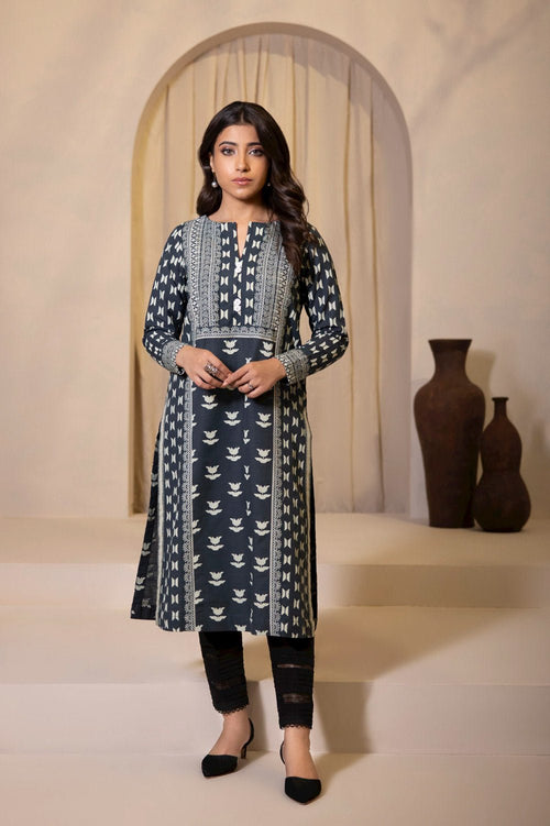 Sapphire - Printed Khaddar Shirt