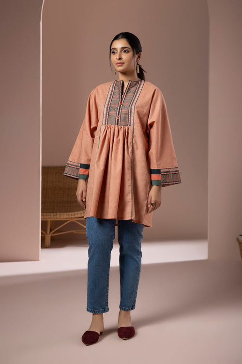 Sapphire - Solid Jacquard Shirt